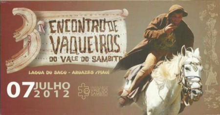 3° ENCONTRO DE VAQUEIROS DO VALE DO SAMBITO DIA 07 DE JULHO